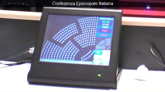 Console di Presidenza - CEI