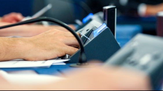 Votazione elettronica dettaglio terminale