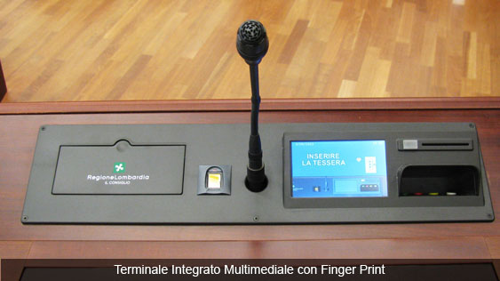 Sistema di votazione elettronica del Consiglio Regionale della Lombardia